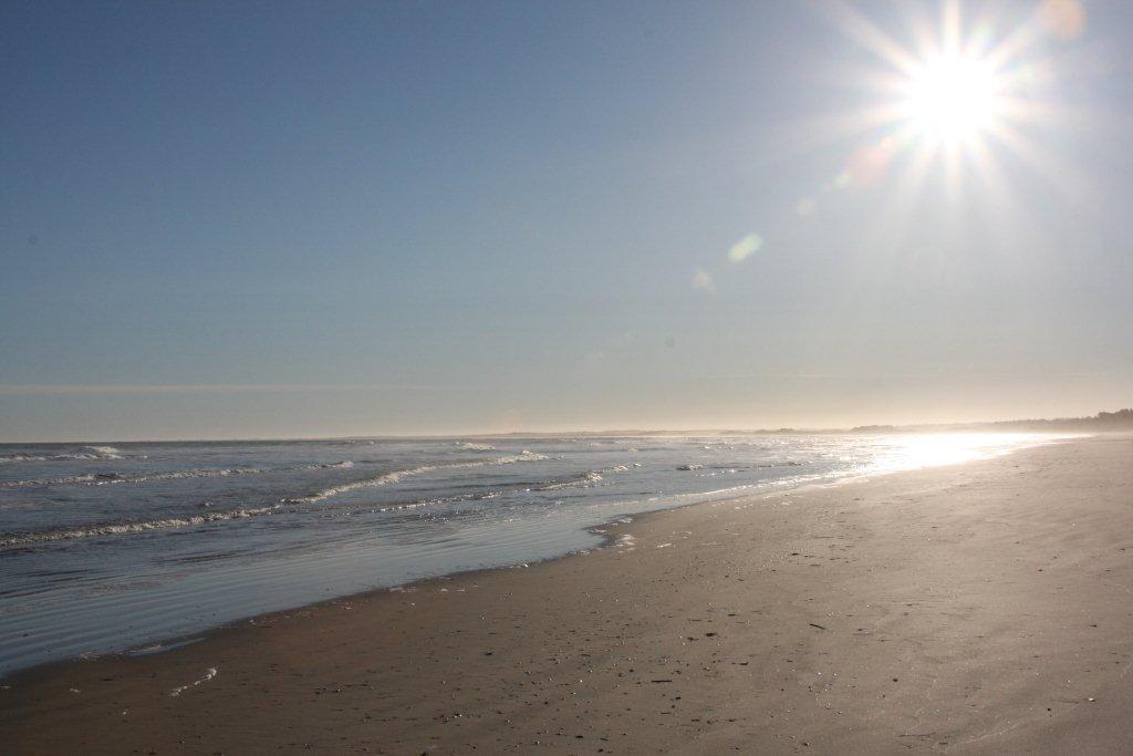 Solopgang ved Uggerby Strand